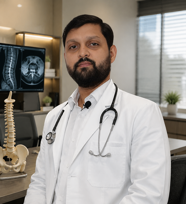 Portrait of the lead clinician at Global Spine Clinic
